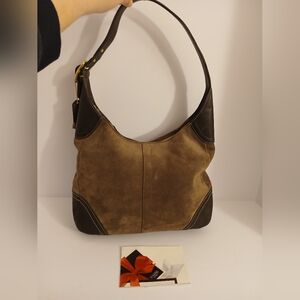 Y2K Coach 2006 Suede Hamilton Hobo Bag